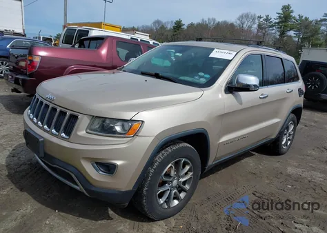 2014 Jeep Grand Cherokee Limited из США, поврежденный, VIN 1C4RJFBGXEC356754